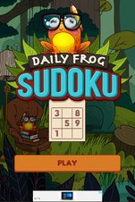 Daily Frog Sudoku - Screenshot